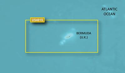 Garmin BlueChart g2 Vision Bermuda Zoutwaterkaart microSD-kaart
