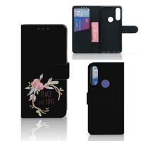 Alcatel 1S 2020 Leuk Hoesje Boho Text - thumbnail