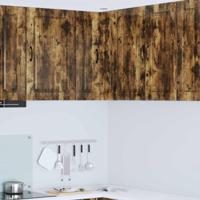 Keukenkast Kalmar Gerookt eiken 57 x 57 x 80 cm Bewerkt hout - thumbnail