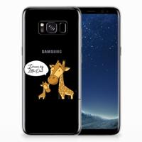 Samsung Galaxy S8 Telefoonhoesje met Naam Giraffe - thumbnail
