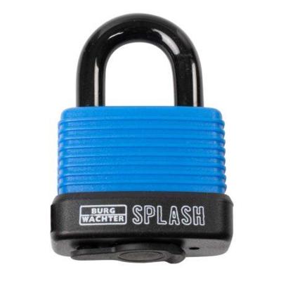 Burg Wächter Splash 470 45 Blue SB Hangslot Blauw-zwart Sleutelslot Burg Wächter Splash 470 45 Blue SB Hangslot Blauw-zwart Sleutelslot