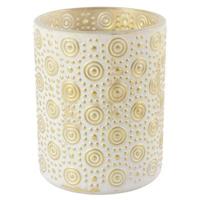 Countryfield theelichthouder hailey l crème 12,5 cm | 12 stuks - thumbnail