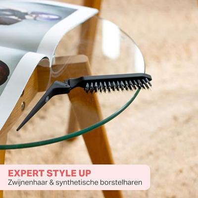 Olivia Garden Style-Up Folding Brush Mixed Boar & Nylon