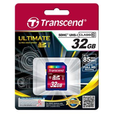 Transcend Ultimate SDHC-kaart Industrial 32 GB Class 10, UHS-I Transcend Ultimate SDHC-kaart Industrial 32 GB Class 10, UHS-I