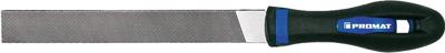 Promat/Tecwerk Werkplaatsvijl | DIN 7261 | lengte 250 mm dwarsdoorsnede 25 x 6 mm | kap 1 platstomp | 2C-Ergo - 4000840064