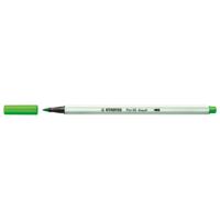 Stabilo pen 68 brush - viltstift - lichtgroen (33) - thumbnail