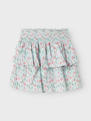 Name it zomer rok meisjes - blauw - Nkffillo