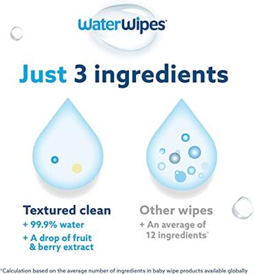 Waterwipes Biologisch Afbreekbare Doekjes 60