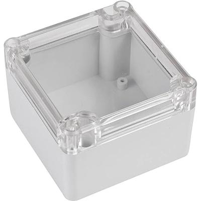 TRU COMPONENTS TC-7910748 Universele behuizing 82 x 80 x 55 ABS-PC Grijs 1 stuk(s)