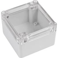 TRU COMPONENTS TC-7910748 Universele behuizing 82 x 80 x 55 ABS-PC Grijs 1 stuk(s) - thumbnail