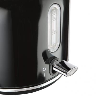 Nostalgic Waterkoker Deluxe - 1,7L - Zwart