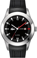 Horlogeband Lacoste 2010628 / LC-11-1-14-2339 Rubber Zwart 22mm - thumbnail