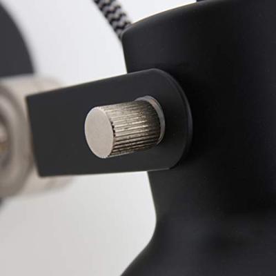 Mexlite Wandlamp cera 7647zw zwart