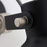 Mexlite Wandlamp cera 7647zw zwart - thumbnail