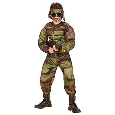 Gespierde super soldaten kostuum kind
