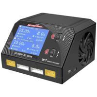 Ultra Power Modelbouwoplader 10 A Li-ion, Li-poly, LiFePO, LiHV, NiMH, NiCd, Loodzuur 2x laaduitgang, 2x 200 W - thumbnail