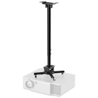 Neomounts CL25-550BL1 Beamer-plafondbeugel Plafondhouder, In hoogte verstelbaar, Roteerbaar, Kantelbaar, Zwenkbaar Afstand vloer-plafond (max.): 114.5 cm Zwart - thumbnail