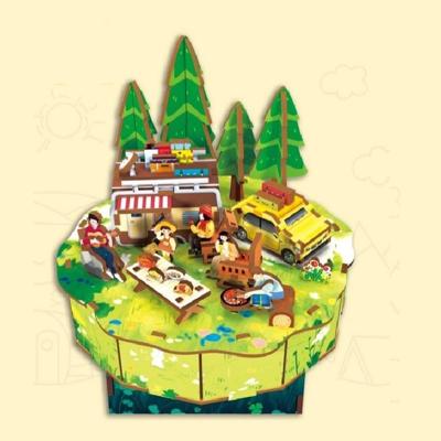 PlayfulMario Travel Outside Swimming met muziek 97 onderdelen Modelbouw