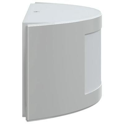 VidaXL Buitenwandlampen 2 st roestvrij staal zilverkleurig VidaXL Buitenwandlampen 2 st roestvrij staal zilverkleurig