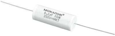Monacor MKTA-82 capacitors Wit Cylindrisch