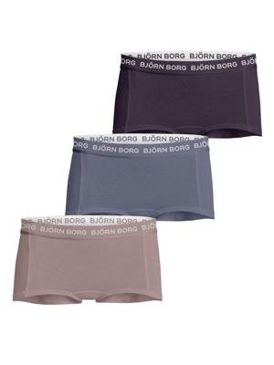 3-Pack meisjes boxershort - minishorts - Katoenen multipack meisjes onderbroeken