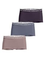 3-Pack meisjes boxershort - minishorts - Katoenen multipack meisjes onderbroeken - thumbnail