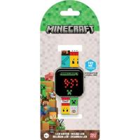 Minecraft LED-horloge - KINDERLICENTIE - MIN4272 - thumbnail