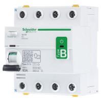 Schneider Electric A9Z65463 Aardlekschakelaar Aardlekschakelaar voor AC/DC B 63 A 0.3 A - thumbnail