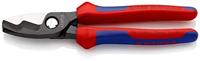 KNIPEX Kabelschaar met dubbele snijkanten 9512200 kniptang - thumbnail
