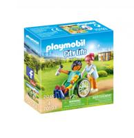 PLAYMOBIL City Life   Patiënt in rolstoel (70193) - thumbnail