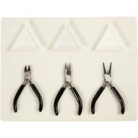 Creativ Company Gereedschapsset voor sieraden, l: 10+11+12 cm, 1 set - thumbnail