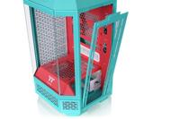 Thermaltake The Tower 250 Mini Tower Muntkleur, Rood - thumbnail