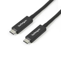 StarTech.com 1 m Thunderbolt 3 kabel, USB type C oplaadkabel, 40 Gbit/s Thunderbolt 3 kabel, USB-C naar USB-C-kabel, Thunderbolt 3 USB-C-kabel, TB3-kabel (TBLT3MM1MA) - thumbnail