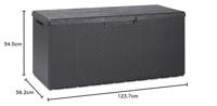 Toomax Portofino 176 Opslagbox Kunststof, Polypropyleen Antraciet - thumbnail