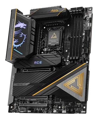 MSI MEG Z890 ACE Moederbord Socket Intel LGA 1851 Vormfactor ATX Moederbord chipset Intel® Z890