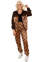 Retro Trainingspak 60&apos;s Dames - thumbnail