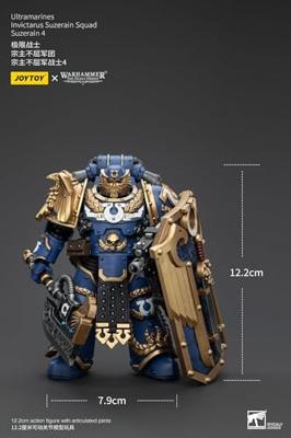Warhammer The Horus Heresy Action Figure 1/18 Ultramarines Invictarus Suzerain Squad Suzerain 4 12 cm
