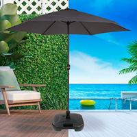 Voet voor Parasol Aktive 44,5 x 12,5 x 44,5 cm Zwart Plastic - thumbnail