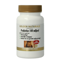 Golden Naturals Probiotica 100 miljard 14 Vegetarische capsules - thumbnail