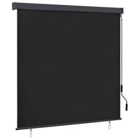 VidaXL Rolgordijn voor buiten 160x250 cm antraciet - thumbnail