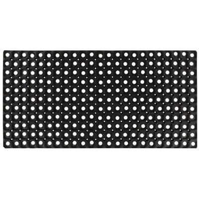 vidaXL Rubbermatten 23 mm 50x100 cm 2 st