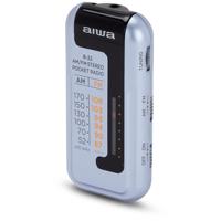 Radio Aiwa R22SL Zilverkleurig - thumbnail