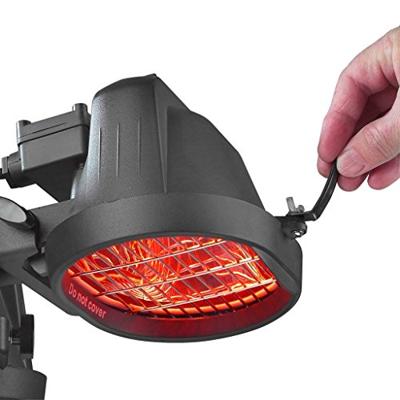 Eurom Parasol heater 1500 Patioheater Terrasverwarmer Zwart - thumbnail