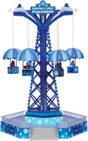 Lemax snowflake paradrop bewegende kermisattractie Carnival 2013 - thumbnail