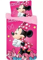Disney Minnie Mouse Dekbedovertrek Strik - 140 x 200 cm - Katoen - thumbnail