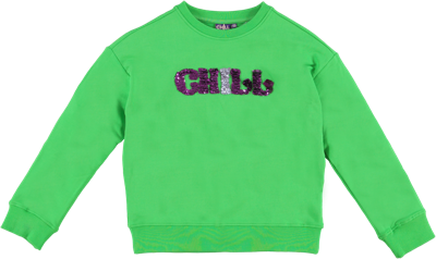 O'Chill Meisjes sweater - Charlie - Groen