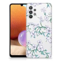 Samsung Galaxy A32 4G | A32 5G Enterprise Editie Uniek | TPU Case | Blossom White - thumbnail