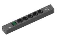 BACHMANN CONNECT LINE 5x geaard, Schakelaar USB A&A 15W - thumbnail
