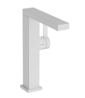 Hansgrohe Tecturis E 210 Fine CoolStart ééngreeps wastafelmengkraan met PushOpen, mat wit