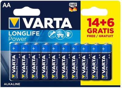 Batterijen Varta Longlife Power (20 Onderdelen)